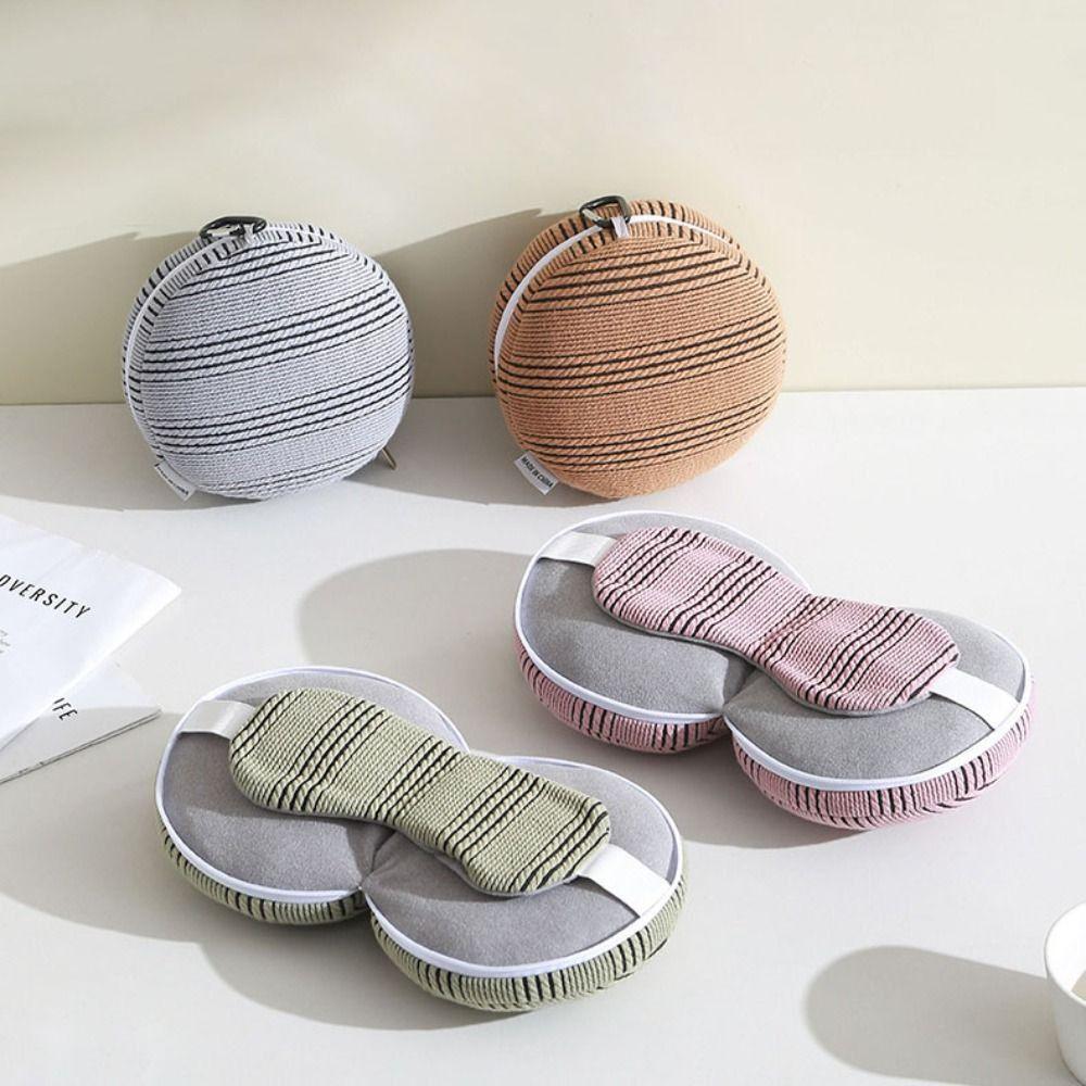 Light-blocking Travel Pillow 2 In 1 Nap Pillow Portable Neck Pillows Airplane