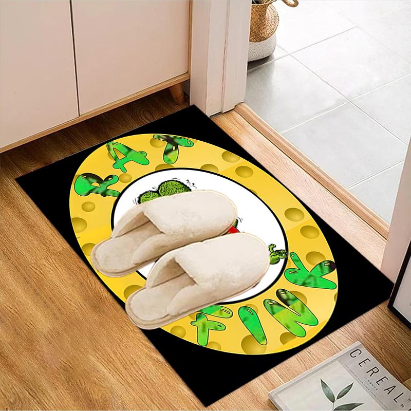 Retro Fink Rat Area Rug Suitable for Indoor And Outdoor,Carpets for Kitchens, Homes, Offices, Living Rooms,Home Decor,Christmas Gift