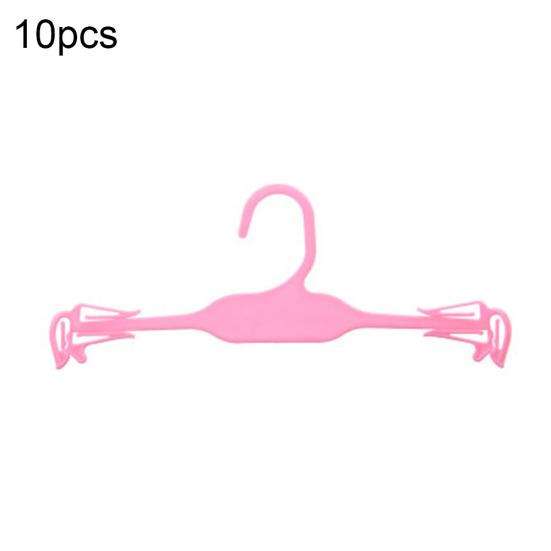 10 шт пластиковая вешалка для одежды, бюстгальтера, нижнего белья, шкаф, сушилка, органайзер