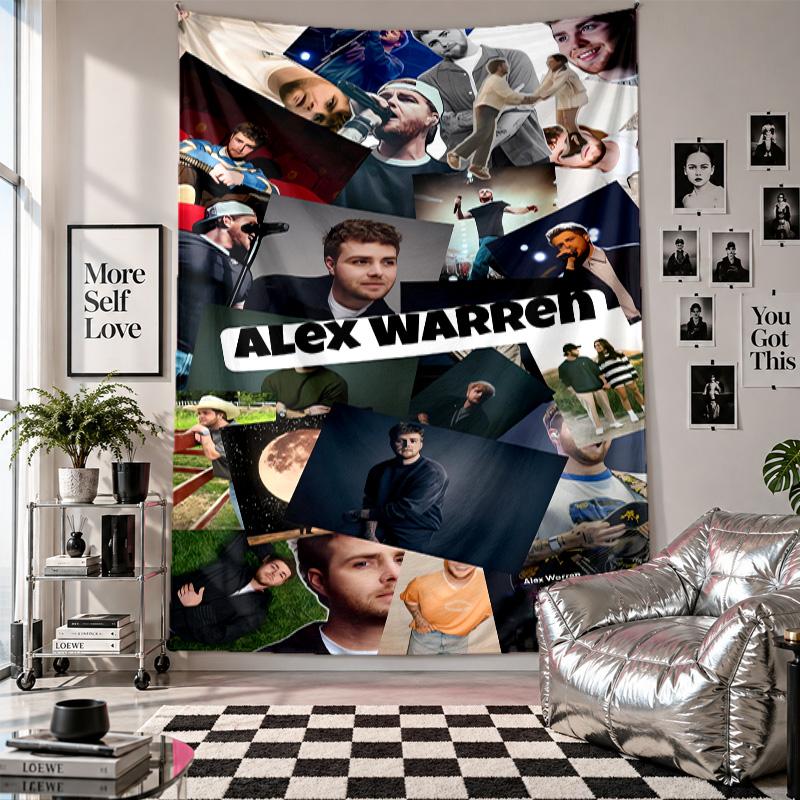 Wall TapestryAlex Warren Art Hanging Cloth Decorative Background Cover for Room Decoration