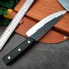 Нож шеф-повара ручной работы, нож для мяса, нержавеющая сталь, традиционная деревянная ручка, китайские ножи для убоя