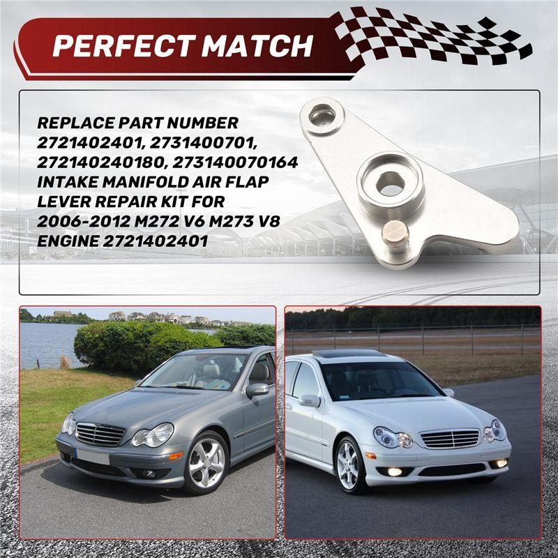 AB12-Intake Manifold Air Flap Lever Repair Kit For 2006-2012 M272 V6 M273 V8 Engine 2721402401