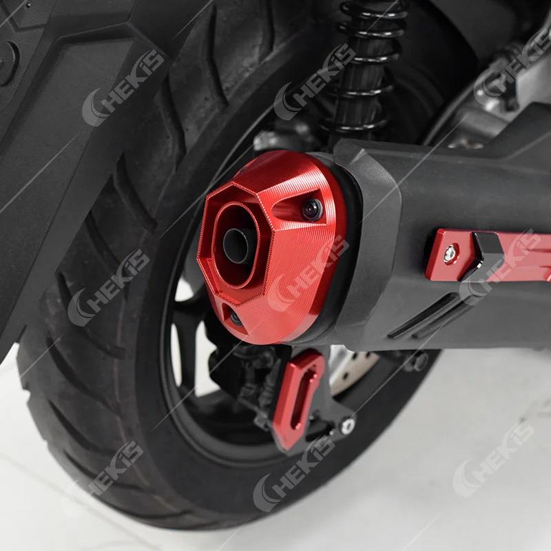 Chekis подходит для Honda -2024 Pcx125 Pcx160 Vario160 Модифицированные Аксессуары Выхлопная Труба Задняя Крышка Защитная Крышка Хвоста