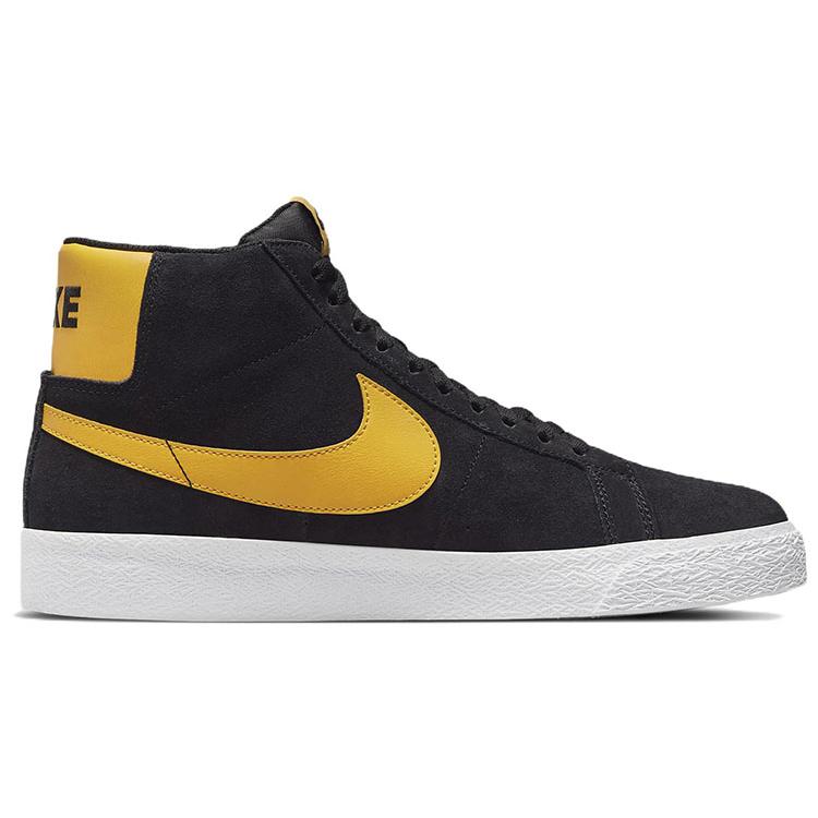 Nike Sb Zoom Blazer Mid Черный Университетское Золото 864349-009