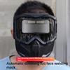 Head-mounted Professional Automatic Welding Mask Goggles Mask Equipment Light Protective Filter P0T5