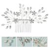 Exquisite Bridal Headdress Elegant Faux Pearl Hairclip Daily Use Rhinestone Hairpin  Girl Gift