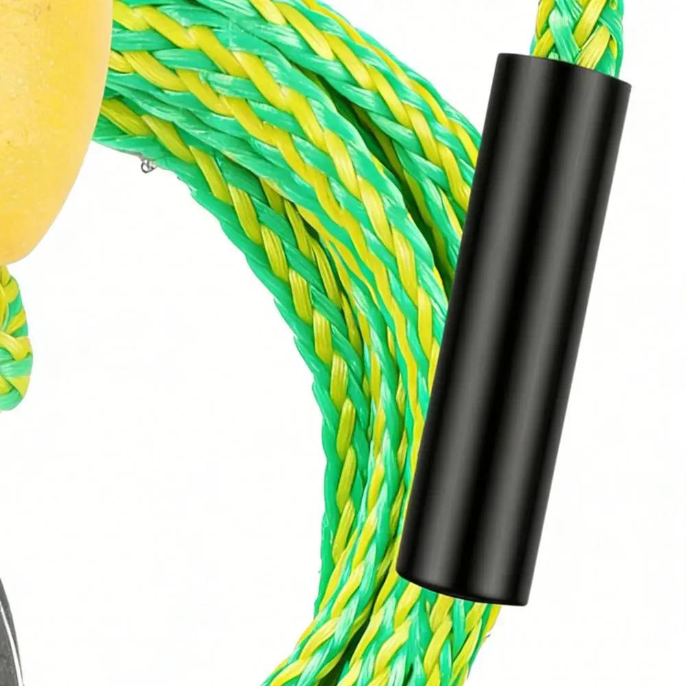 17FT Heavy Duty Boat Tow Rope with 2 Hooks, Floating Ski Harness for Wakeboarding Tubing, Water Sports Towing Line