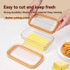 Холодильник Масло Ящик С Крышкой Слайсеры Чехол Нож Гаджет Кухонный Инструмент Крышка Для Хранения Холодильника Резак Доска Для Нарезки Сыра Наборы
