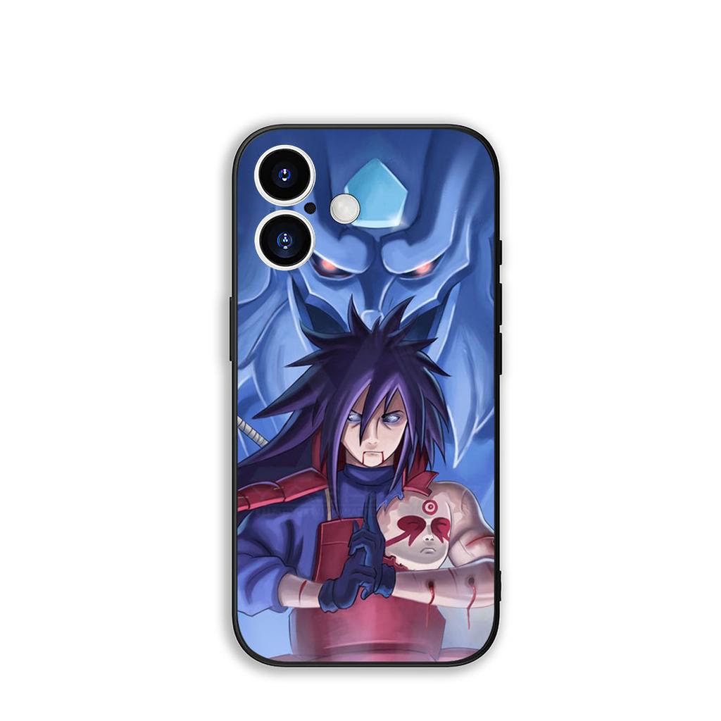 for Apple iPhone 16 15 14 Plus 13 12 Mini 17 Pro Max + 16E Air 16+ ProMax Phone Cover Case Akatsuki Narutos Uchiha Madaras