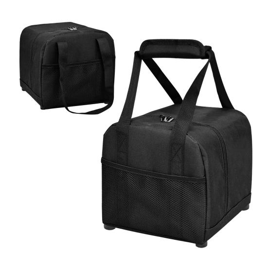 Bowling Ball Bag Portable Single Ball Tote Bag with Padded Ball Holder And Mesh Pocket Small Bowling Ball Case for Men Gifts