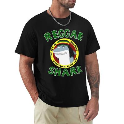 Reggae Shark Team S New Style For Girls For Boys The Best TShirt Simple Casual Short Sleeve Tee