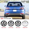 IMNOV1 For VW Volkswagen Jetta MK5 Golf 1Pcs Car Original Replace Front Grill Badge Trunk Lid Tailgate Emblem Logo Decor Accessory For