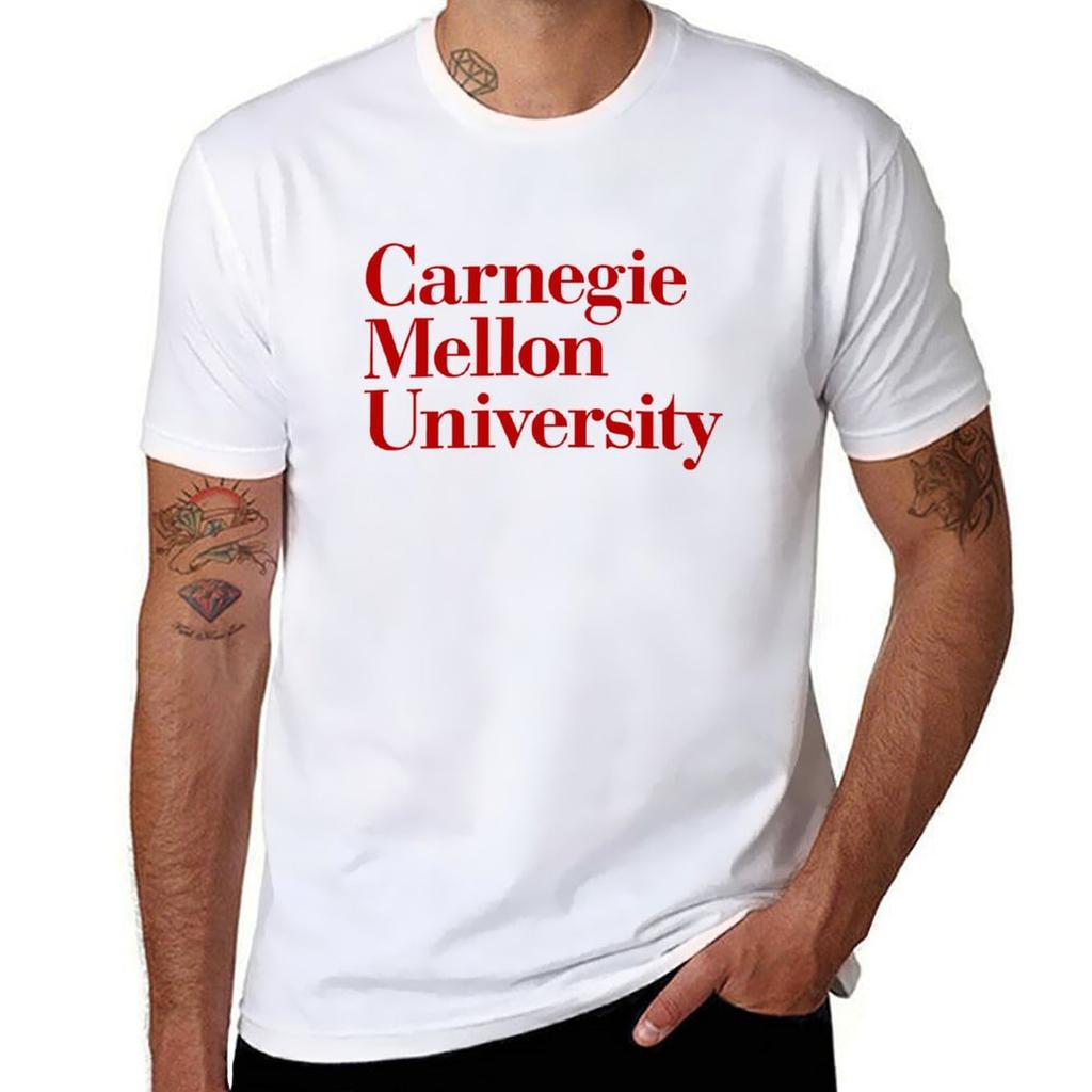 Carnegie Mellon TShirt Casual Lightweight Short Sleeve Top