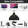 4K HDMI-Compatible Switch 3 Port HDMI-Compatible Switcher 3 In1 Out HDMI-Compatible KVM Switches for PS4 TV Box Xbox Roku HDTV 4