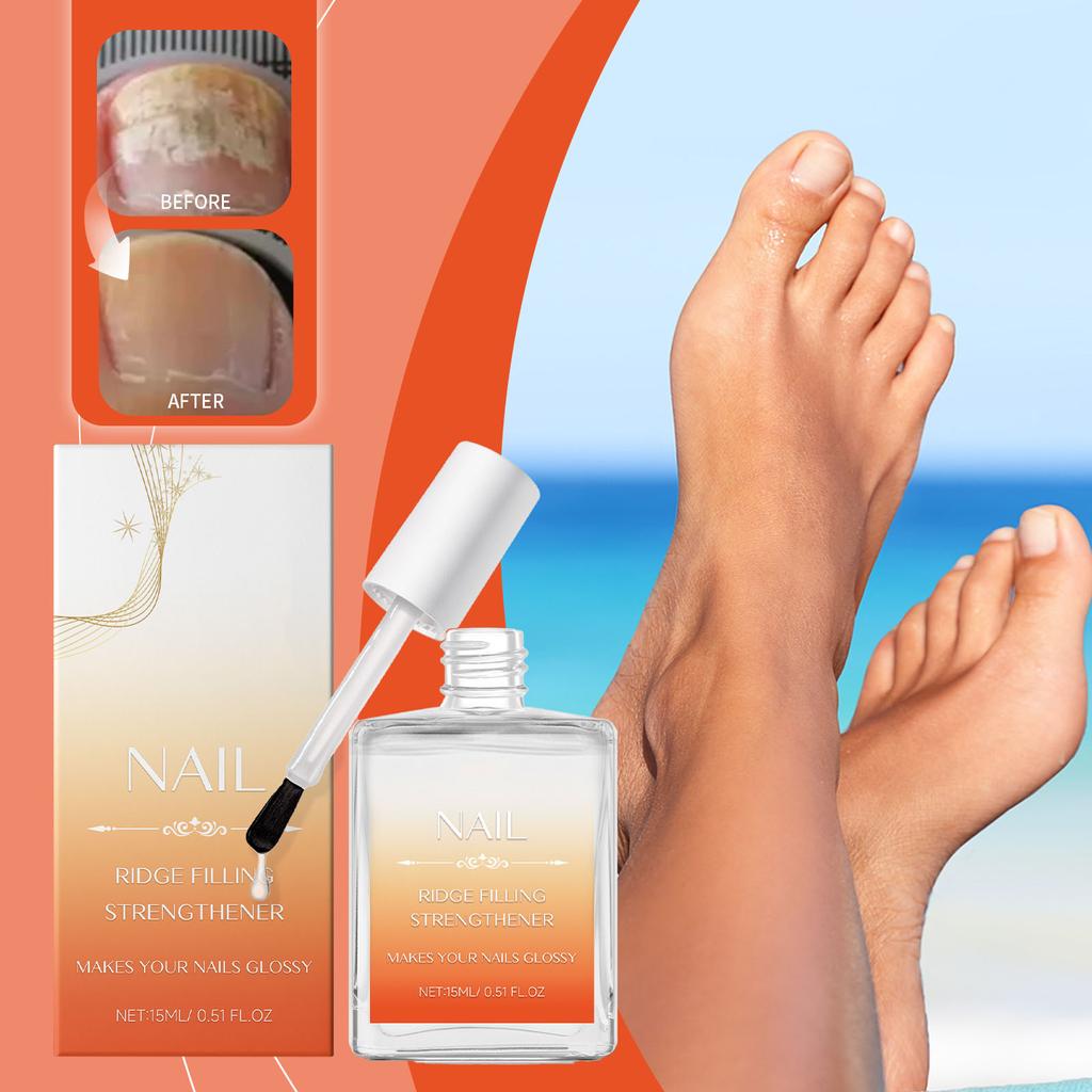 Укрепитель ногтей Уход за слабыми ногтями Смягчает Уменьшает омертвевшую кожу Питает Увлажняет Ежедневный уход, 15 мл