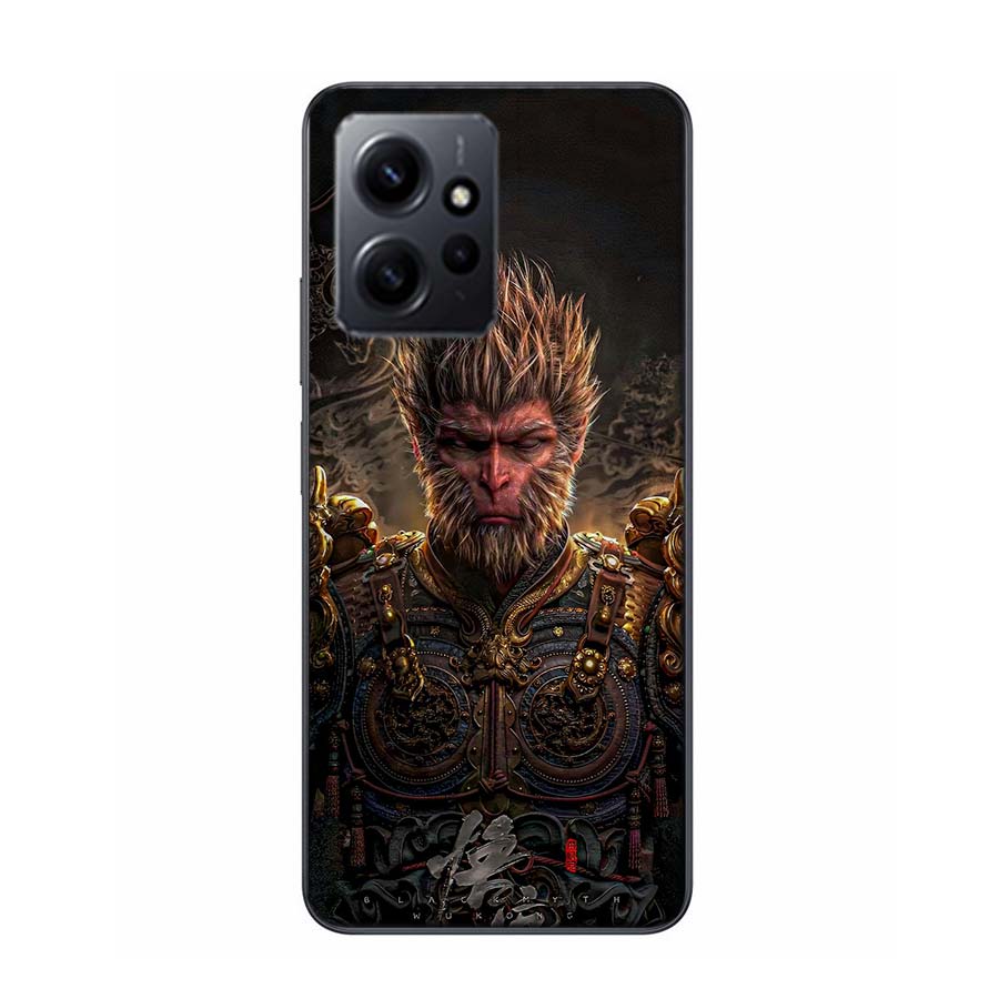 Чехол для телефона Black Myth Wu Kong для Redmi Note 14 15 Pro 5G 13 12 Pro Plus 11 11T 11E 11S 10 Pro 10S 9 9S, прозрачный силиконовый чехол