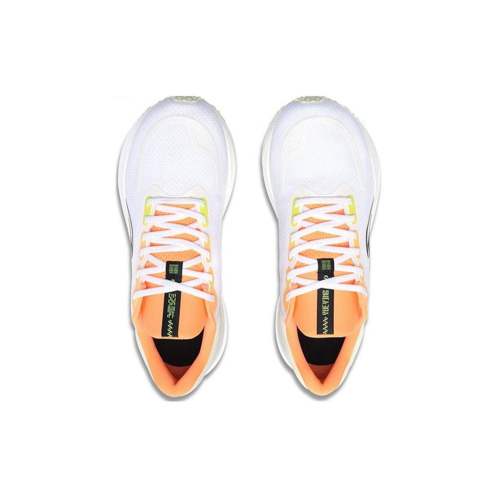 Кроссовки Li Ning Yue Ying 2 прочные дышащие низкие мужские кроссовки белые зеленые оранжевые ARHT001-1