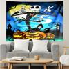 The-Nightmare-Before-Christmas Print Tapestry, Backdrop, Easy Setup, Ideal for Bedroom, Office & Living Room, with Aesthetic Wall Hanging Decor.