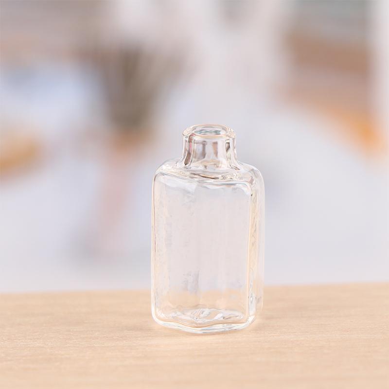 1Pc Doll House Mini Decoration Cute Glass Bottle European Vintage Pot