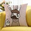 Game Animal Hospital Barney Various Sizes Square Pillow Case For Car Home Bedchamber Decor
