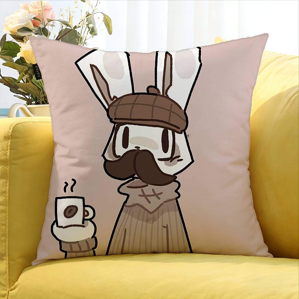 Game Animal Hospital Barney Various Sizes Square Pillow Case For Car Home Bedchamber Decor
