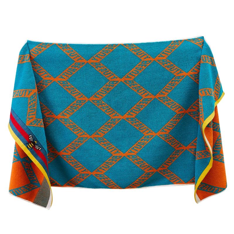 Полотенца для ванной из 100% хлопка 70x140см для ванной комнаты, мягкие и впитывающие винтажные банные полотенца для женщин и мужчин, полотенца для обертывания, 1 шт.