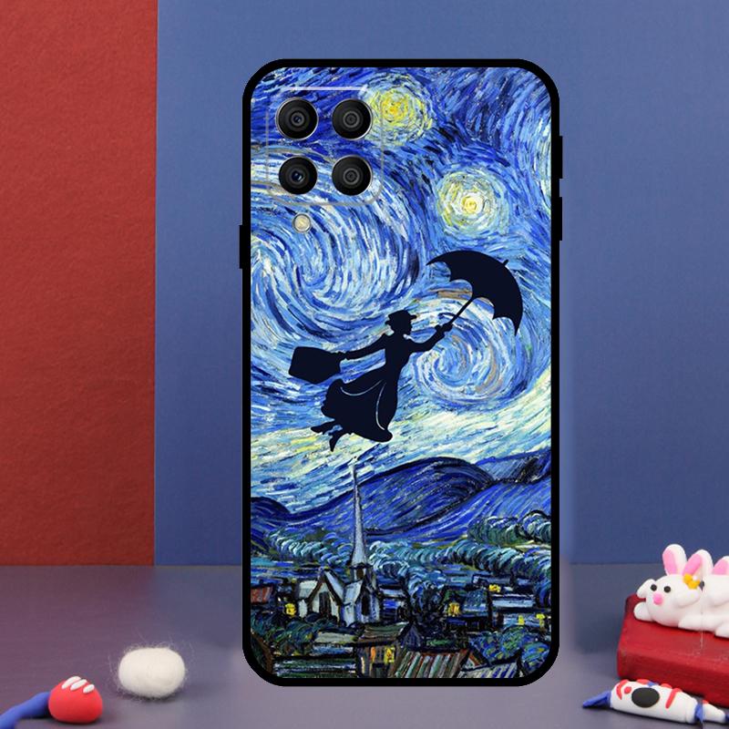 Ван Гог Звездная ночь Для Samsung Galaxy M12 M13 M33 M23 M53 M15 M55 M31 M51 M14 M34 M54 M20 M32 M52 Чехол для телефона