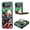Чехол для телефона My Hero Academy Toga Himiko для Samsung Galaxy Z Flip 3 5g Z Flip 4 Zflip3 Zflip Flip4 Zflip4 Black Funda Luxury