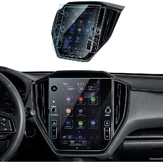 Защитная пленка для экрана автомобиля подходит для 7 дюймов 2024 2023 Honda Civic CRV HRV Pilot&;Acura Integra GPS-навигация Защитная пленка из закаленного стекла для экрана