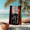 Till Lindemann, lead singer of the German heavy metal rock band Rammstein, outdoor camping vacation swimming beach scarf decorative blanket F8