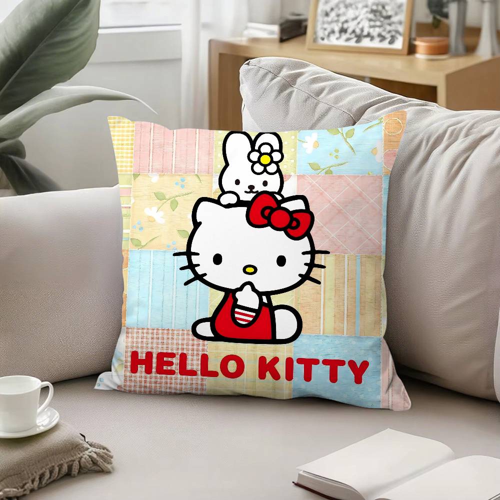 HelloS-K-Kitty Наволочка С Рисунком Наволочка Для Гостиной Подушки На Диван И Декора Спальни