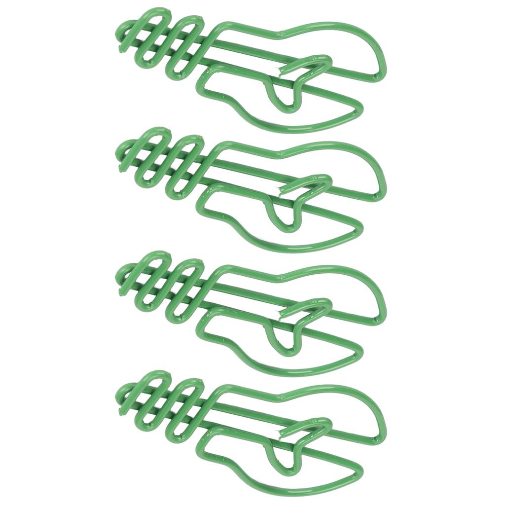 100 шт. Скрепки для бумаги маленькие милые в форме лампочки металлические канцелярские принадлежности для заметок зеленые