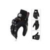 Черные защитные мотоциклетные перчатки унисекс