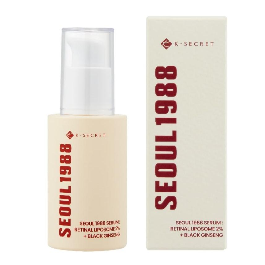 K-SECRET Сыворотка СЕУЛ 1988 : Ретинальные липосомы 2% + Черный женьшень 30мл