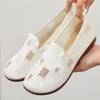 Internet Celebrity Solid Color Mesh Summer Single Shoes Flat Casual Cloth Shoes Light Mouth Soft Sole Doudou Shoes One Foot Lazy Shoes