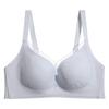 Thin breathable seamless underwear women's big breasts show small breasts, anti-sagging adjustment type no steel ring bra