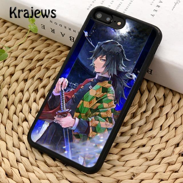 Чехол для телефона Krajews Tomioka Giyuu Demon Slayer для iPhone 14 5S 6S 7 8 plus X XR XS 11 12 13 pro max Samsung S21 S22 ultra