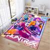 1PC KPop Demon Hunters Rug - home decoration Carpet For Living Room Bedroom Flooring Computer Chair Area Rug