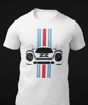 917 Racing Stripes Short-Sleeve Unisex T-Shirt