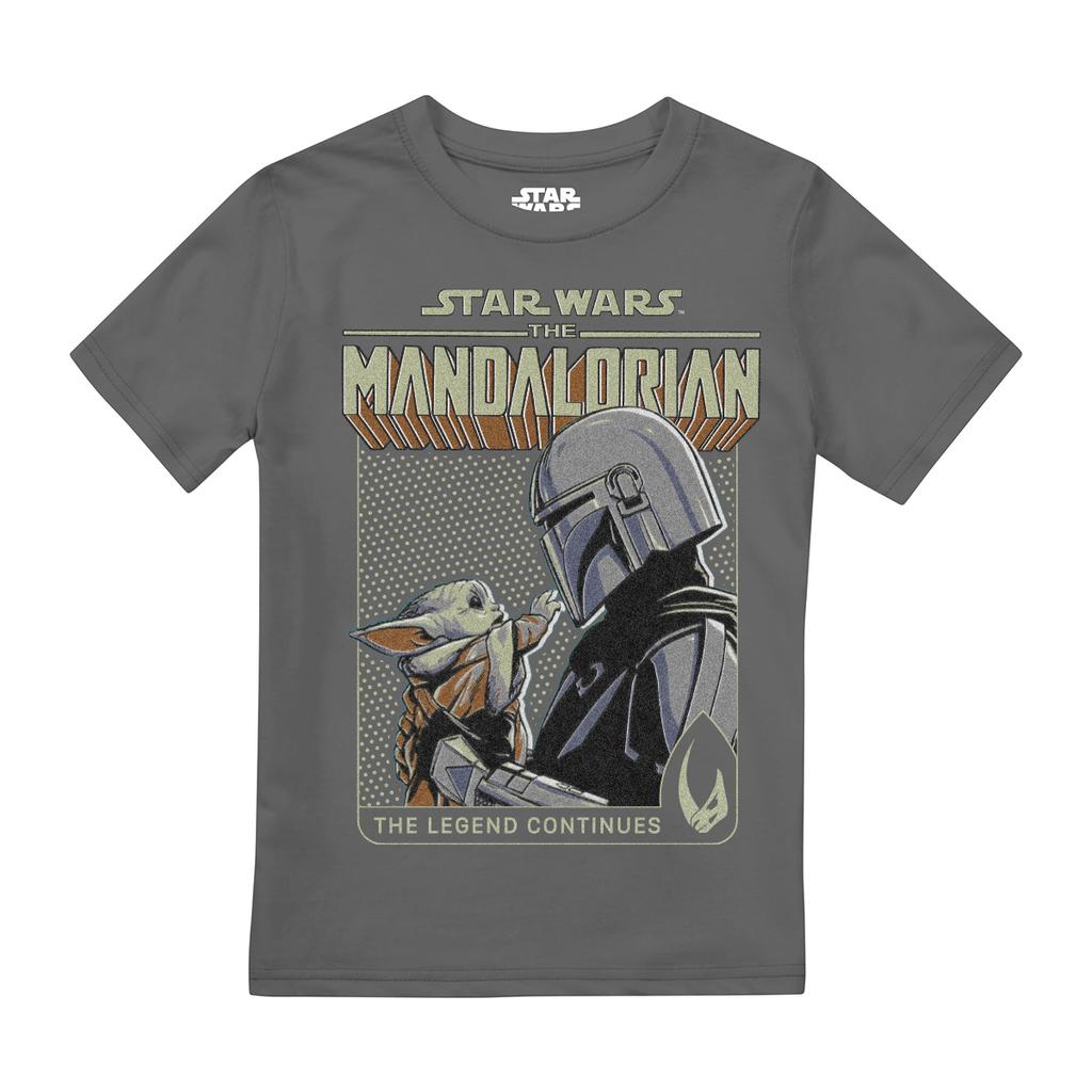 Star Wars: The Mandalorian Childrens/Kids The Legend Continues Grogu T-Shirt