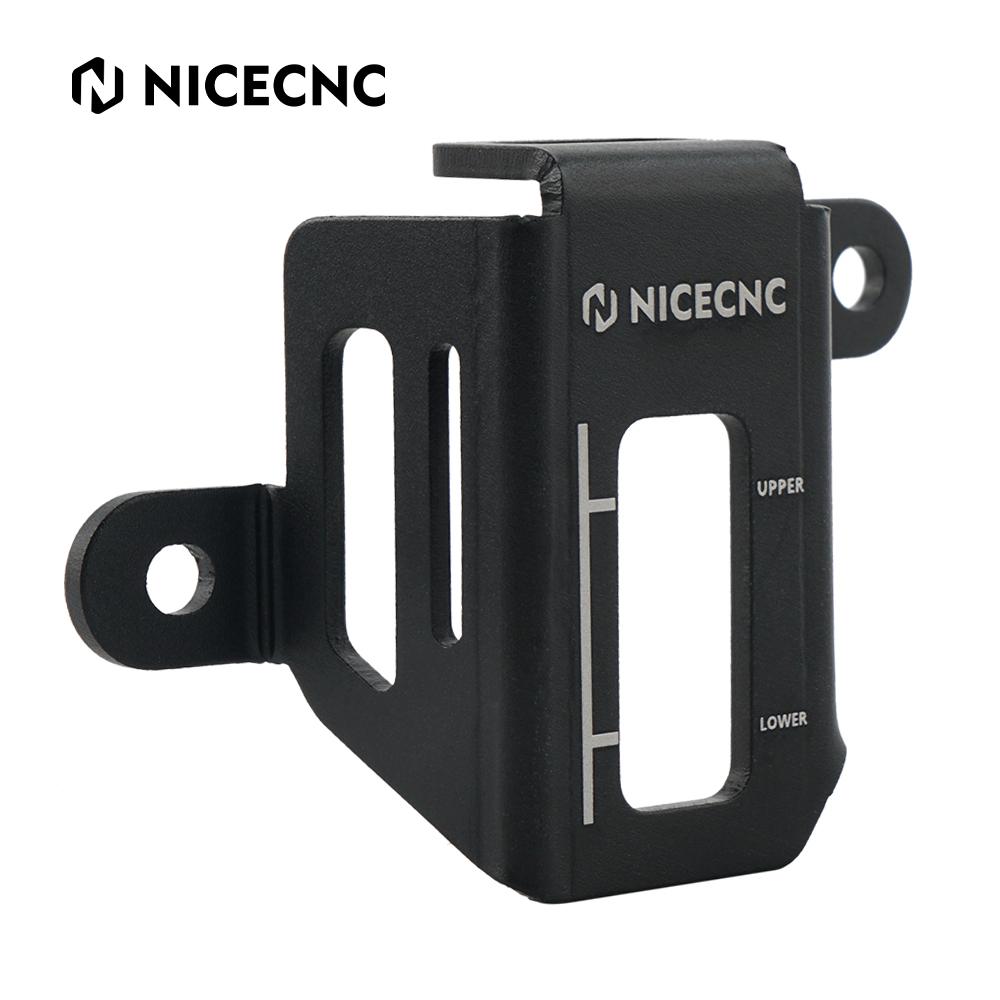NICECNC For 2008-2018 Kawasaki KLR 650 KLR650 Rear Brake Fluid Reservoir Guard Protector Cover
