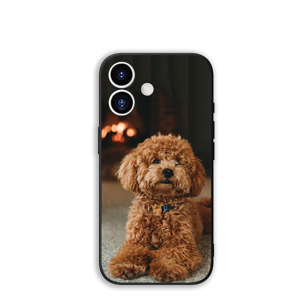 Phone Cover Lovely Poodle Dog Pet Casing for Apple iPhone 17 16 11 Pro XS Max XR 6 7 8 Plus + 16E SE 2020 Air 5 8+ Case