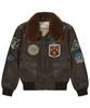 Avirex G-1 Antique Ship Leather Top Gun Blood Chit / 7834950014 Brown