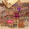 Colorful Summer Earrings for Women Dangle Drop Bohemia Tassel Earrings Vintage Chic Dainty Party Decors Daily Wear Gifts