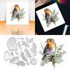 Bird Leaf Metal Cutting Dies DIY Craft Carbon Steel Embossing Template Stencil Paper Scrapbooking for Card Die Cuts Mold