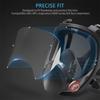 Protective Scratch Resistant Film For 3M 6800 Gas Mask Respirator Full Face Window Screen Protector Painting Spraying Mask cover