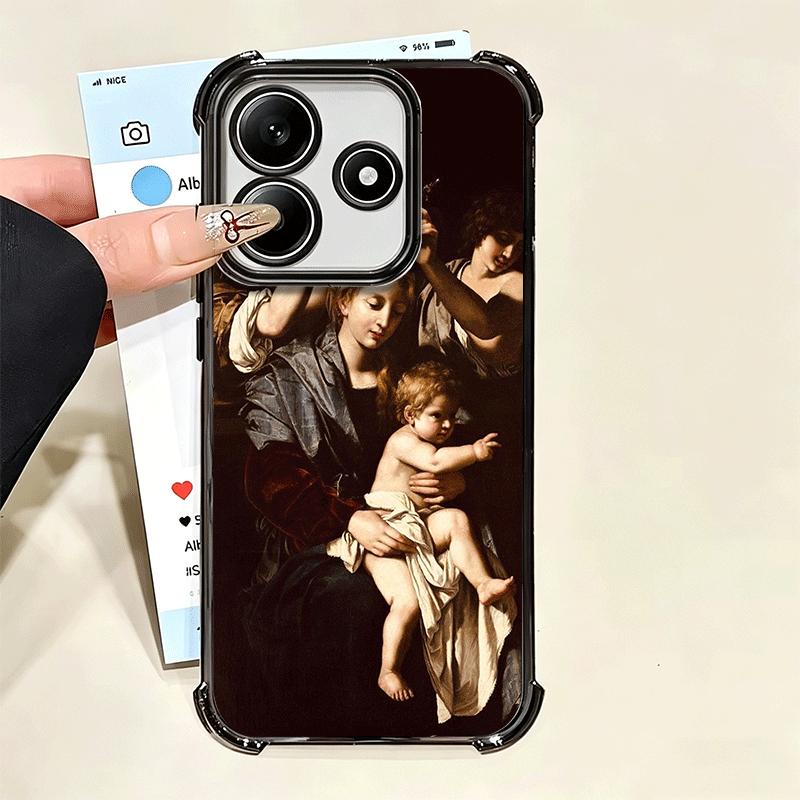 Эстетика Возрождения Искусство Живопись Мягкий Чехол Для Телефона Для Xiaomi Poco X7 X8 Pro Max X6 X5 X3 F8 Ultra F7 M8 M7 M5S Redmi 15C 15A 1
