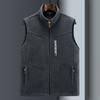 Plus Size Men's Fleece Vest Casual Fleece Thermal Vest Vest Jacket