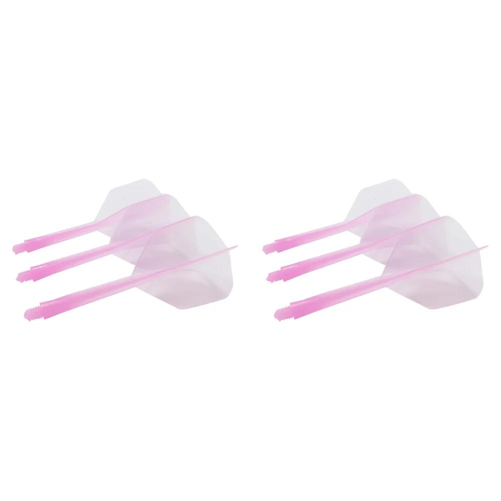 12-3 шт. профессиональные дротики, 2BA, пластиковые прозрачные стержни, дротики, анти-падение, интегрированные дротики, для помещений и улицы