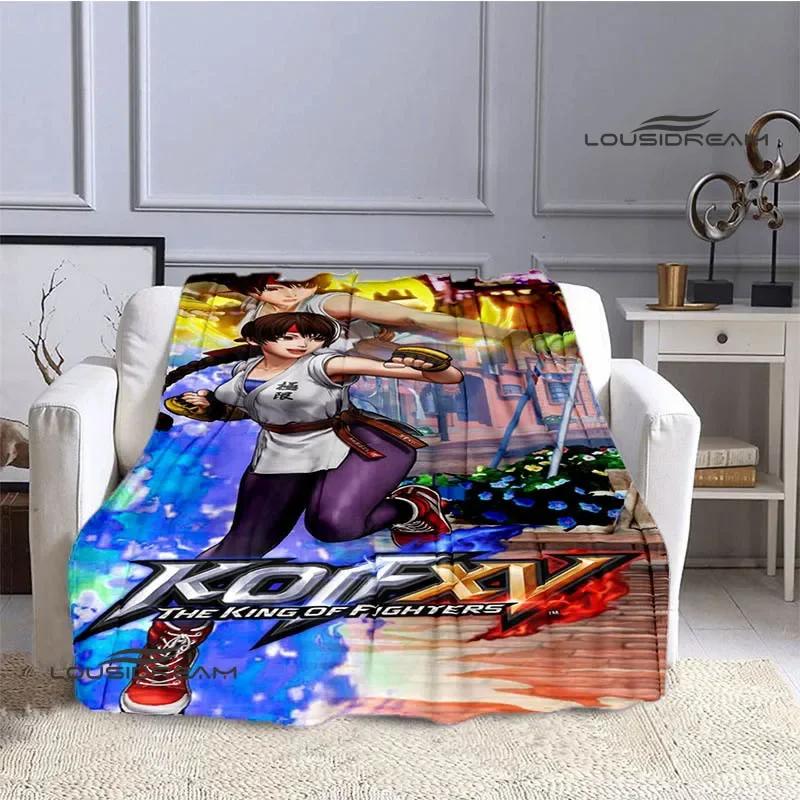 3D KOF игра Мультяшное одеяло Теплые фланелевые одеяла Мягкое и удобное одеяло Домашние дорожные одеяла постельные принадлежности Подарок на день рождения